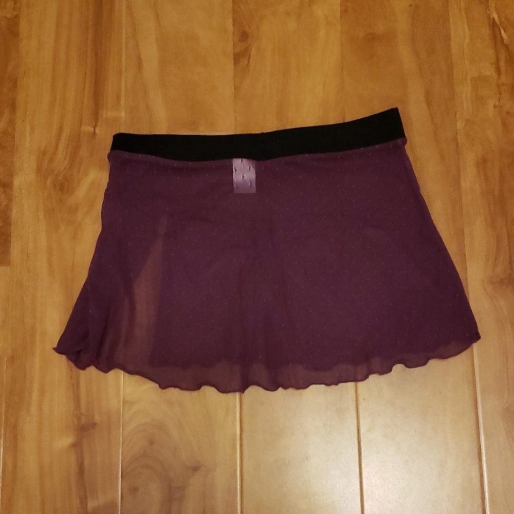 Purple ballet skirt